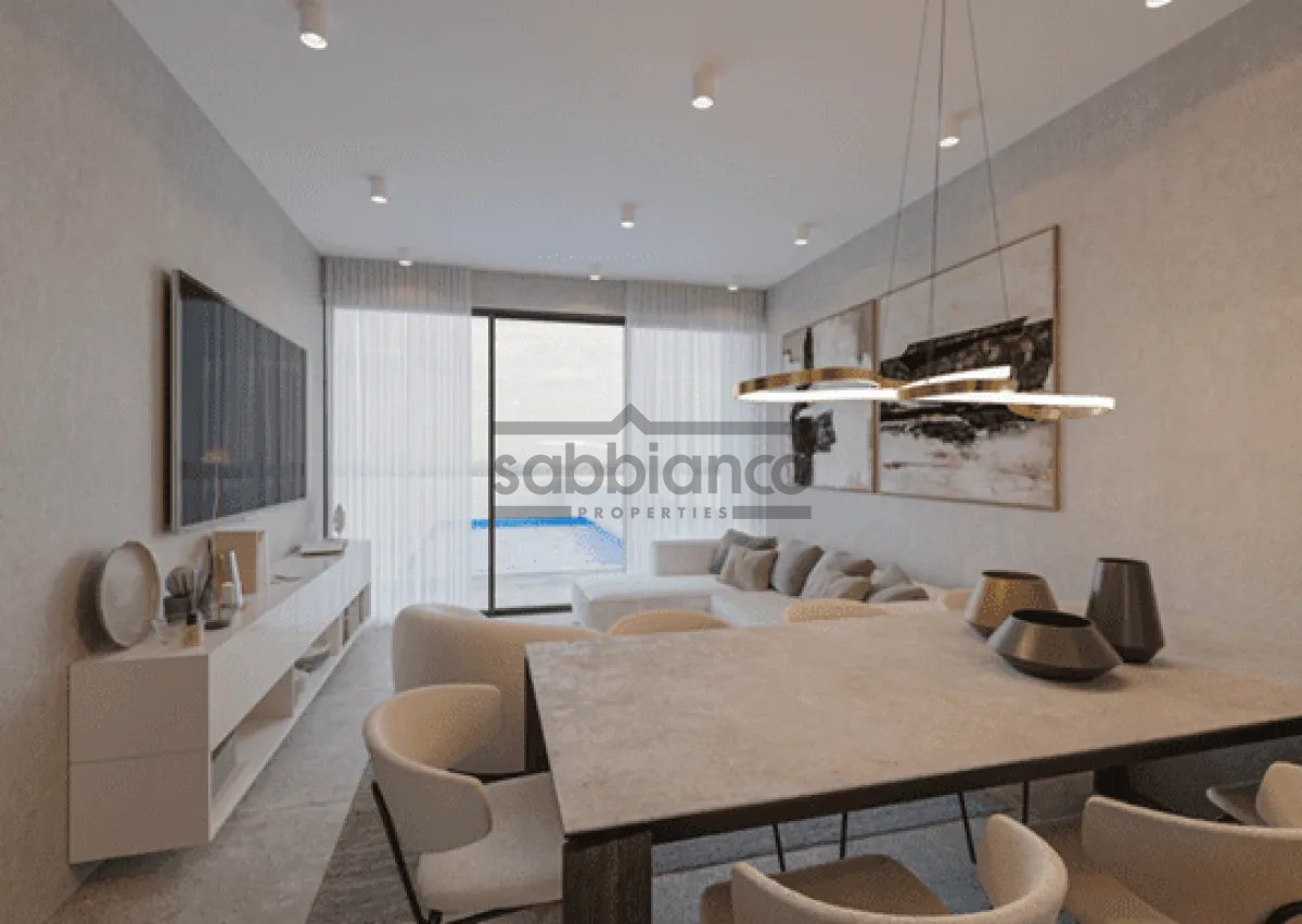 Semi-detached house for sale 126 m² in Kissonerga, Paphos, Cyprus