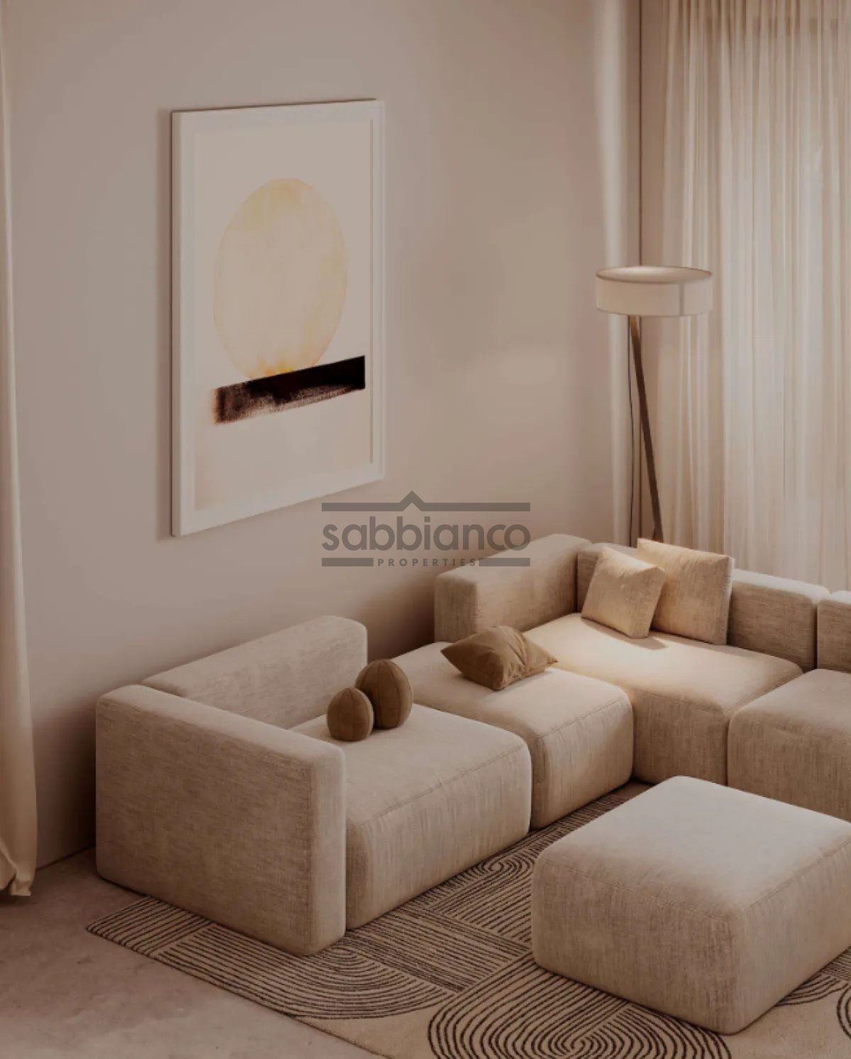 2-bedroom apartments for sale 51 m² in A Quiet Residential Area Of Aradippou, Larnaca, Cyprus